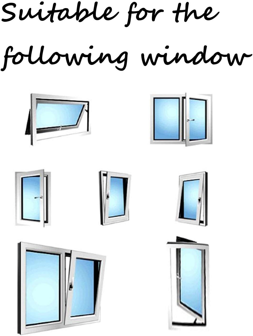 Universal Window Seal(400CM) with Zip and Hook Tape Suitable for Mobile Portable Air Conditioner and Tumble Dryer,Air Exchange Guards Easy to Install - No Need for Drilling Holes
