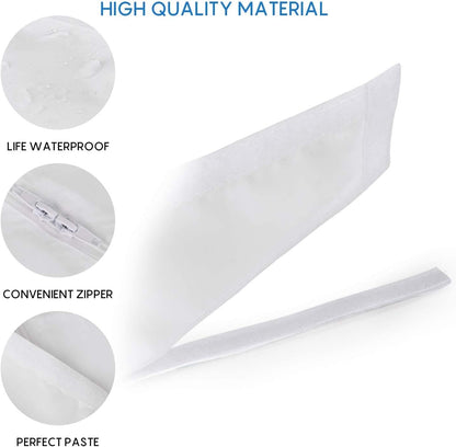INF Window Seal for Mobile Air Conditioners, Waterproof White Air Conditioning Window Seal Used, 400cm