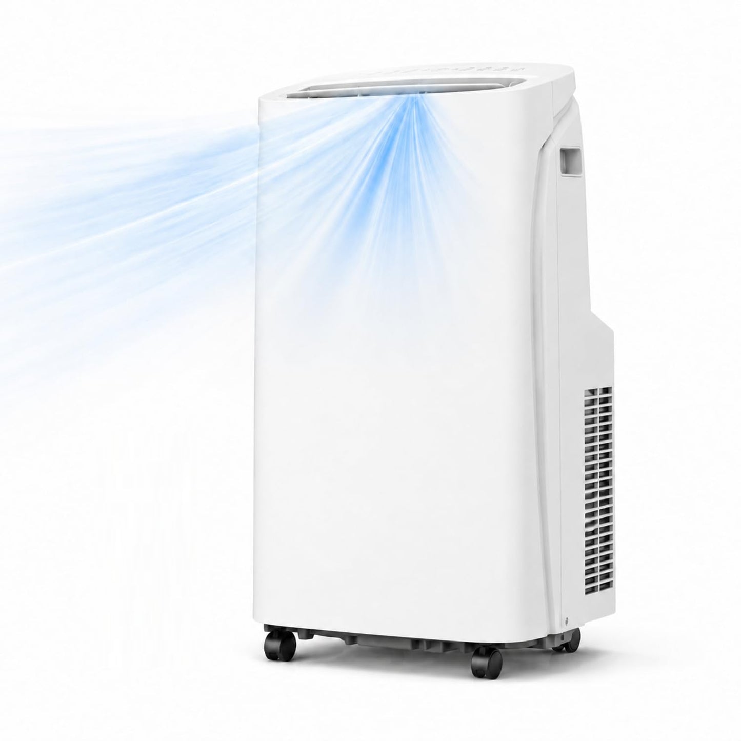 Coolblus Portable Air Conditioners, 8500 BTU Portable AC Cool Up to 360 Sq.Ft, 3 IN 1 with Remote Control, Sleep Mode, Window Kit, No Wall or Window Installation Needed, White-8500BTU