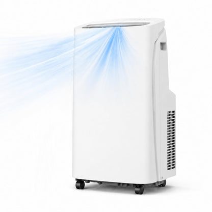 Coolblus Portable Air Conditioners, 8500 BTU Portable AC Cool Up to 360 Sq.Ft, 3 IN 1 with Remote Control, Sleep Mode, Window Kit, No Wall or Window Installation Needed, White-8500BTU