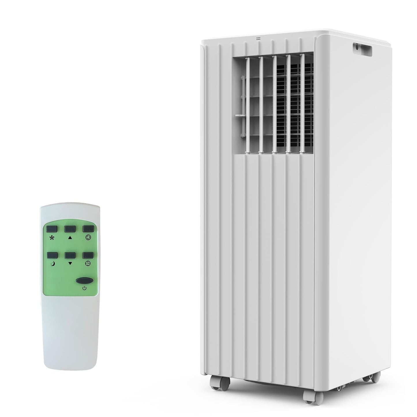 Garvee 8000 BTU Portable Air Conditioner, Complete Window Kit & Remote Included - Easy Setup, Cools 350 Sq. Ft Rooms, 24-Hr Timer, Sleep Mode, Quiet Operation, White