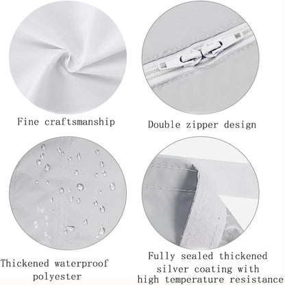 400CM (157'') Portable Air Conditioner Window Seal Kit for Mobile Air-Conditioning and Tumble Dryer, AC Window Kit for Hot Air Stop and for Casement, Crank-Out & Skylight Windows, No Drilling