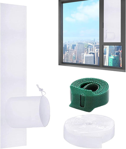 AC Window Kit – Polyester | Conditioner Window | Window1 Seal1 For Portable Air Conditioners Designed To Block Hot Air And Dust While Improving Cooling Efficiency Features