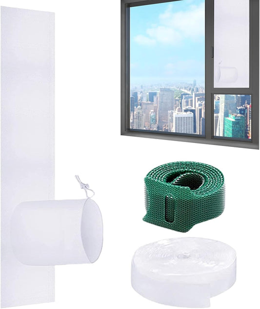 AC Window Kit – Polyester | Conditioner Window | Window1 Seal1 For Portable Air Conditioners Designed To Block Hot Air And Dust While Improving Cooling Efficiency Features