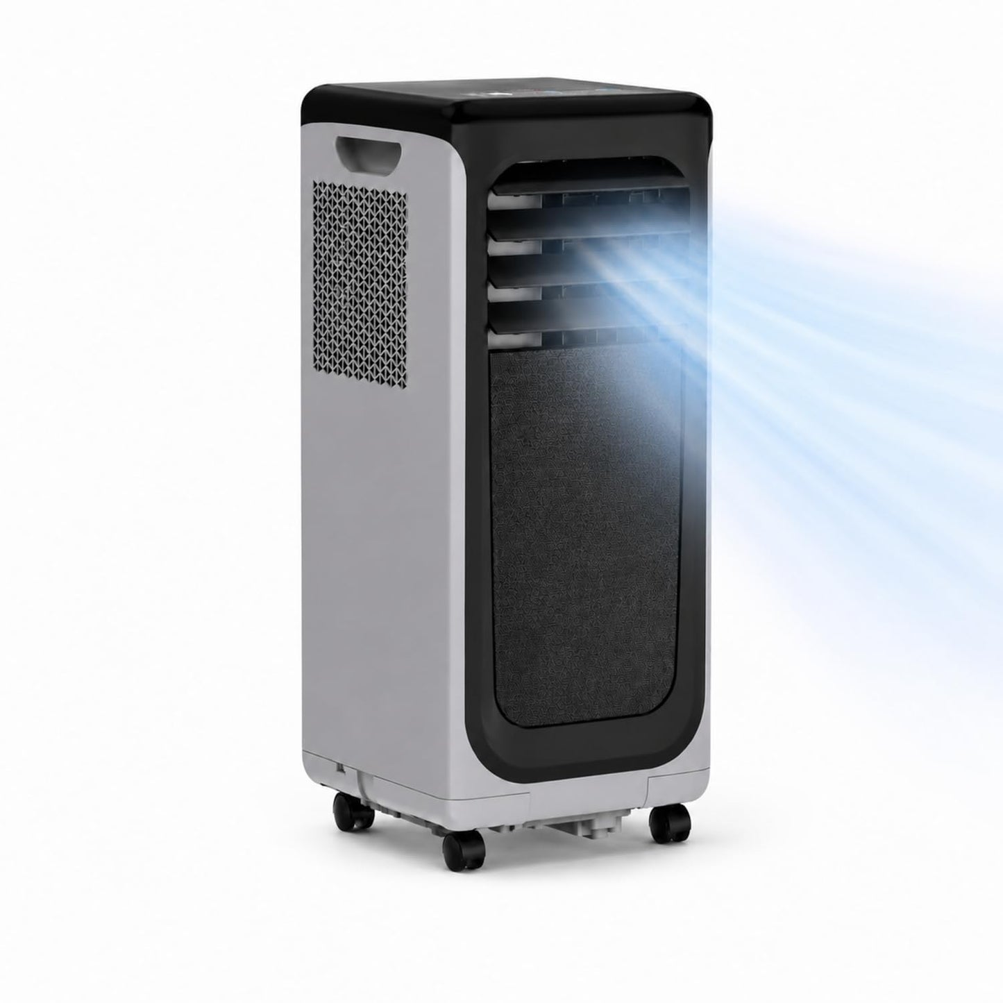 Coolblus Portable Air Conditioners, 8500 BTU Portable AC Cool Up to 360 Sq.Ft, 3 IN 1 with Remote Control, Sleep Mode, Window Kit, No Wall or Window Installation Needed, White-8500BTU