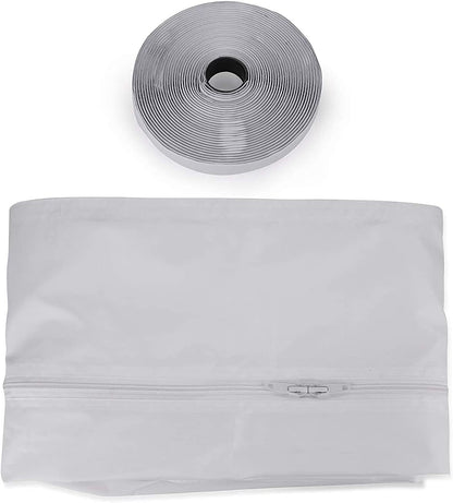 INF Window Seal for Mobile Air Conditioners, Waterproof White Air Conditioning Window Seal Used, 400cm