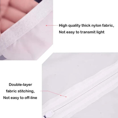 Universal AC Window Seal Kit, Casement Window Vent Kit for Portable Air Conditioner and Tumble Dryer, Waterproof Seal with Zipper for Casement Window, Awning, Skylights, No Drilling (Sealing Cloth-4M)