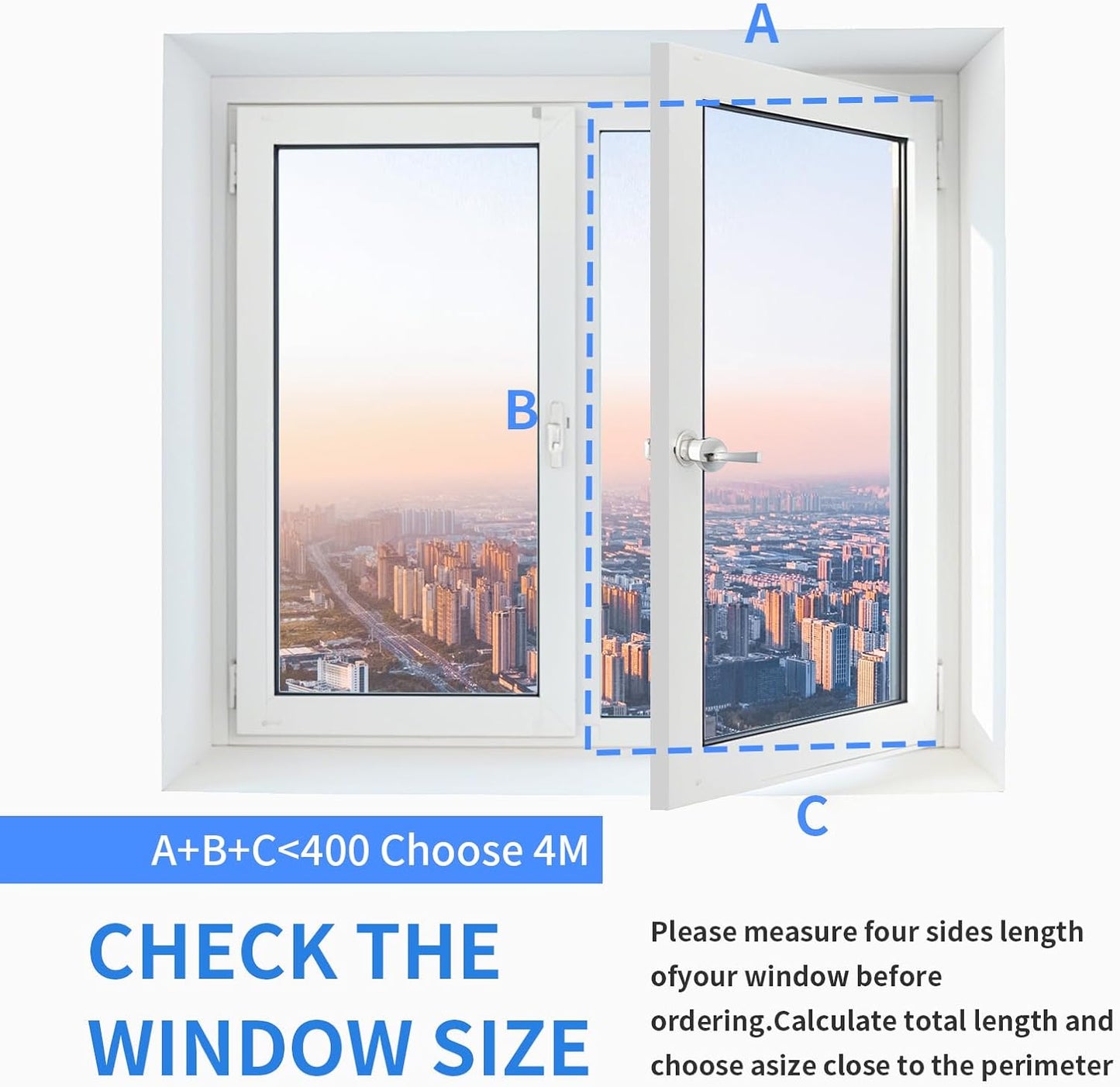 FSEN Portable AC Window Seal Kit - Heavy-Duty Window Barrier with Adjustable Hole, No-Drill Waterproof & Universal Fit for Sliding/Crank-Out/Skylight Windows. Blocks Heat, Dust & Saves Energy!