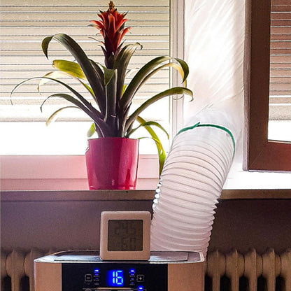 AC Window Kit – Polyester | Conditioner Window | Window1 Seal1 For Portable Air Conditioners Designed To Block Hot Air And Dust While Improving Cooling Efficiency Features