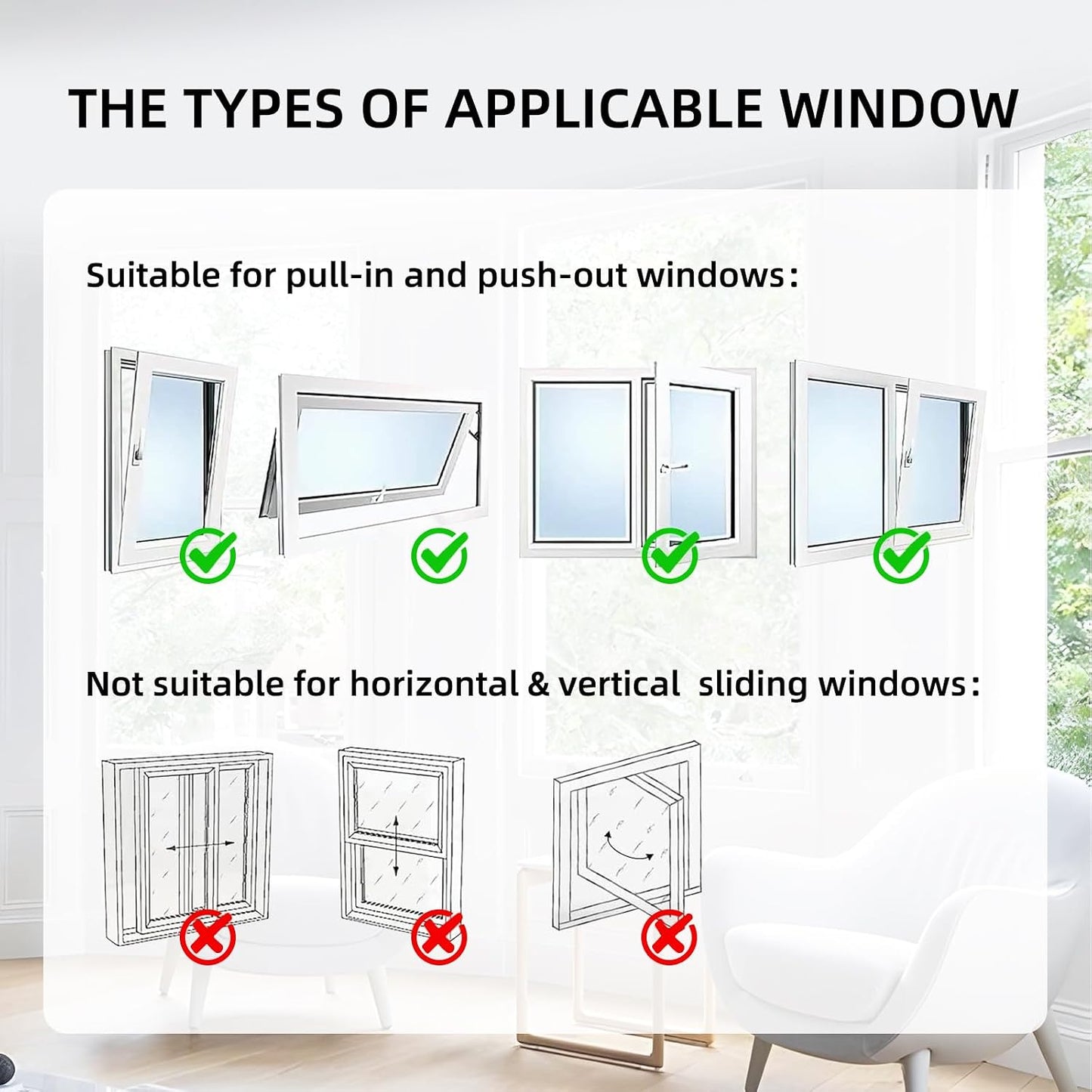 Universal Window Seal Kit for Portable Air Conditioner & Dryer, 100% Sealing Fabric Window Seal, Single & Dual Hose Adjustable Weather Strip, 500cm/197 Inch for Mobile A/C Unit