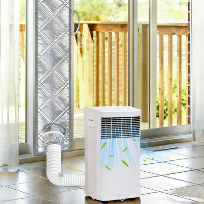 Portable AC Window Seal Kit,39"–Adjustable Vertical/Horizontal Sliding Windows,3-Layer Thickened Unit Window Vent Seal Kit for Portable Air Conditioner,100％Tight Seal Blocks Hot Air,Easy Installation